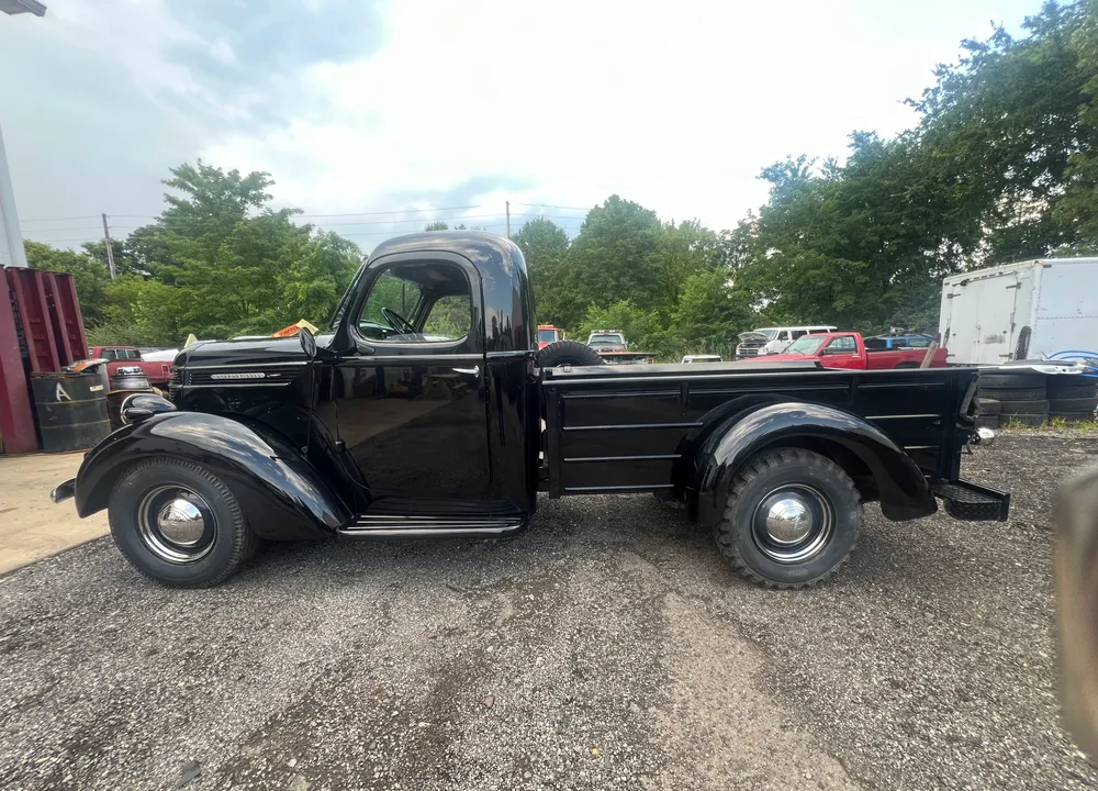 Vintage pickup in for work